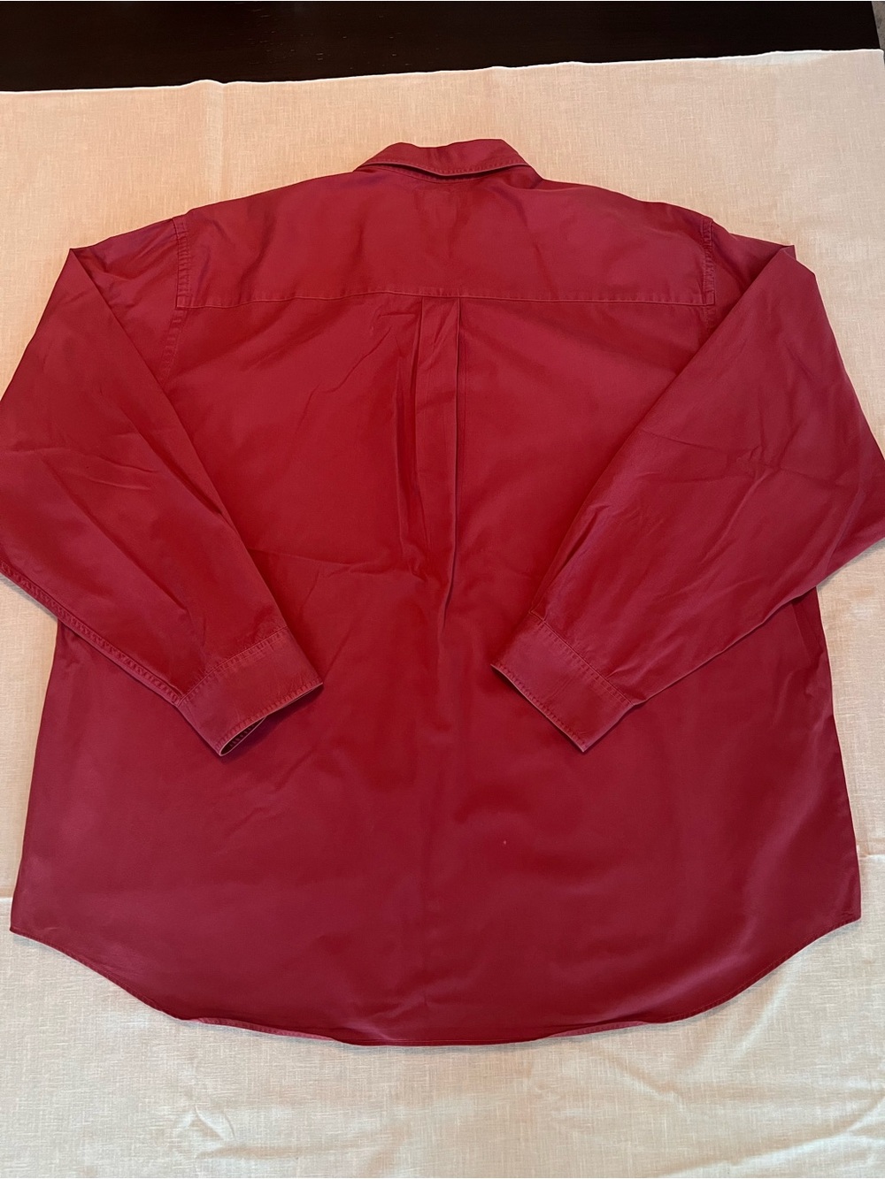 Croft&Barrow Red Button-Down - Picture 4 of 9